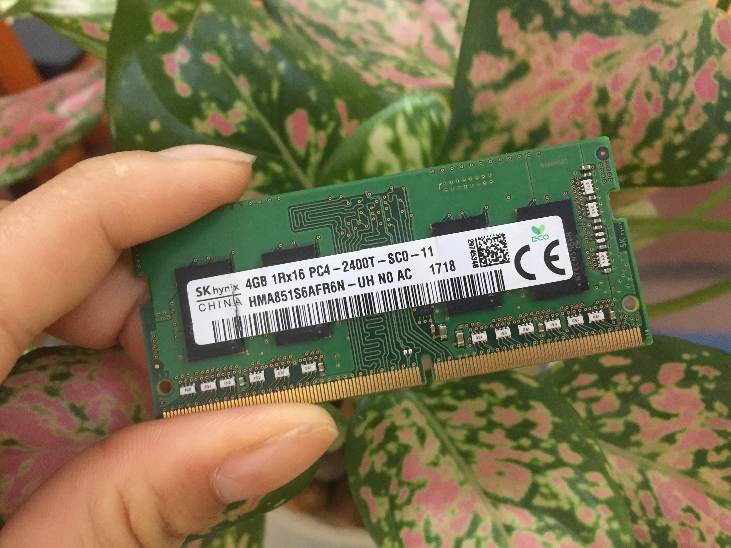 RAM LAPTOP, MACBOOK SAMSUNG/ HYNIX DDR4 4GB/ 2133/2400/ 2666
