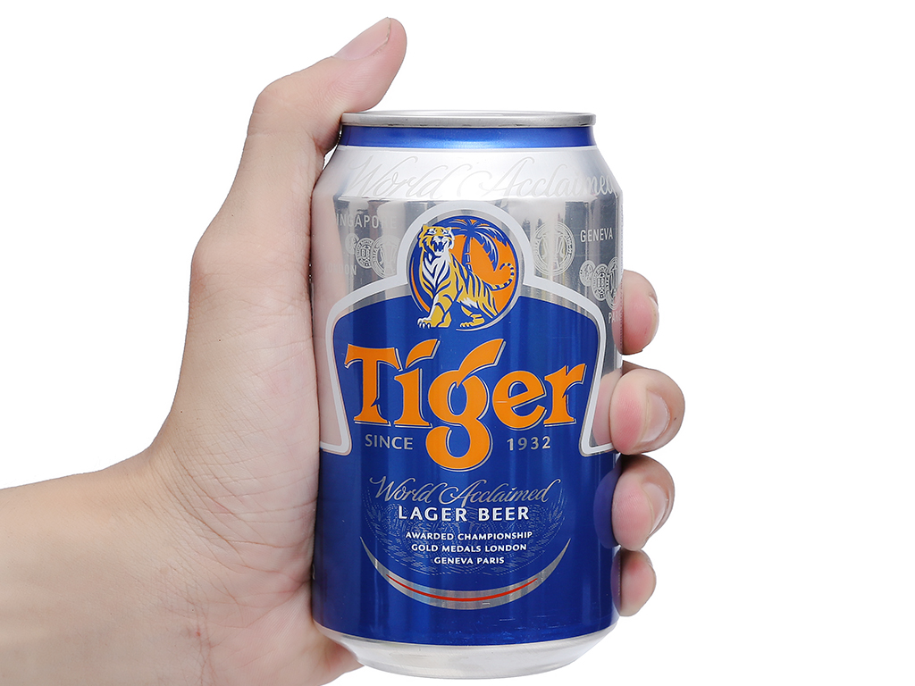 [Siêu thị VinMart] - Thùng 24 lon bia Tiger 330ml