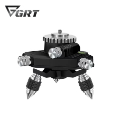 GRT Hợp kim nhôm mức Giá đỡ chân máy 360 độ xoay tinh chỉnh cho di chuyển cơ sở tripode Para nivel