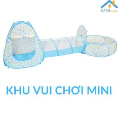 Nhà banh Lều chơi bóng kiểu khu liên hoàn gấp gọn đồ chơi trẻ em trong nhà ngoài trời do choi tre em