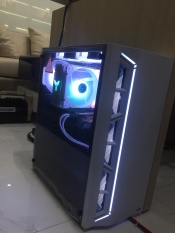 VỎ CASE GAMING hông cường lực kèm dải led