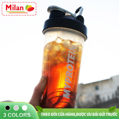 Bình Nước Thể Thao Shaker Chạy Bộ, Tập Gym, Chơi Thể Thao 600ML