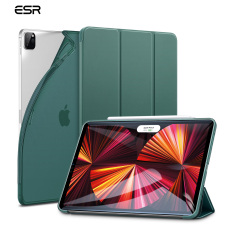 Ốp Lưng ESR Rebound Slim, Cho iPad Pro 12.9 2021 Ốp Gập Ba Mặt Trong Suốt Linh Hoạt Thứ 5 Dành Cho iPad Pro 2021