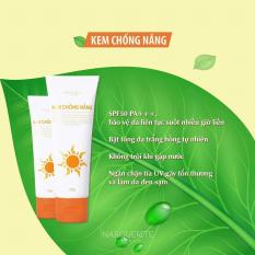 KEM CHỐNG NẮNG VẬT LÝ SPF 50 PA +++