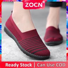 Giày Đi Bộ ZOCN Cho Nữ, Giày Tập Giày Thể Thao Thời Trang Đế Bằng