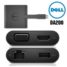 Bộ Chuyển Đổi Dell DA200 USB Type-C 1 Ra 4 Cao Cấp