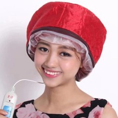 Mũ Ủ Tóc Điện, Nón Hấp Dầu Cá Nhân, Máy Hấp Tóc Cá Nhân, Máy Ủ Tóc Tại Nhà (Màu đỏ)
