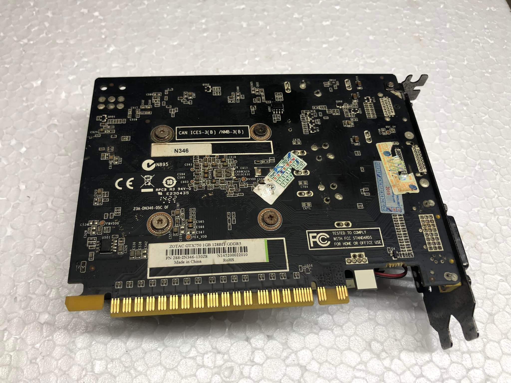 {SALE}Card màn hình VGA ZOTAC GTX750 1G DDR5