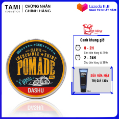 Pomade tạo kiểu tóc DASHU Classic Incredible Shine 100g Sáp vuốt tóc nam sáp tạo kiểu tóc nam giới vào nếp mạnh mẽ, giữ form lâu TM-PM02