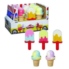 [Dự kiến giao hàng sau ngày 15/09] Đồ chơi Hasbro đất nặn kem que ngọt ngào Play- Doh E5348