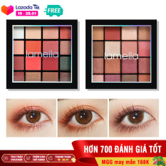 Bảng phấn mắt Lameila 16 màu long lanh siêu đẹp bảng màu mắt phấn trang điểm mắt nội địa Trung XP-PM091