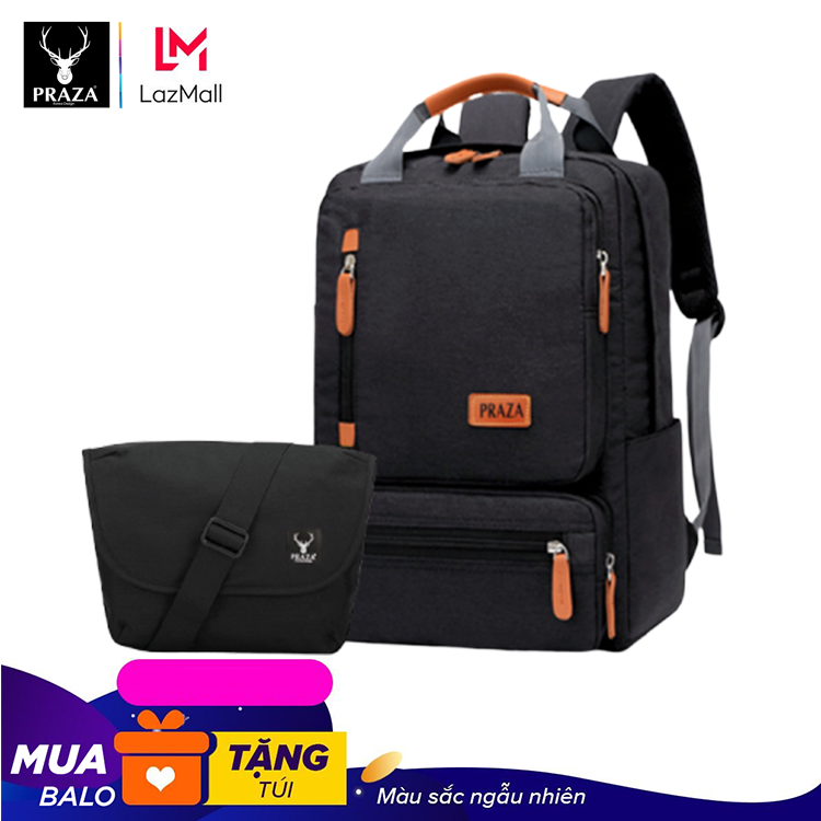 Bộ Balo Học Sinh Sinh Viên, Balo Laptop Thời Trang, Balo Nam Nữ & Túi Đeo Chéo Đựng Được Ipad PRAZA – BL182DC119