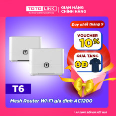 Mesh Router Wi-Fi gia đình AC1200 TOTOLINK – T6