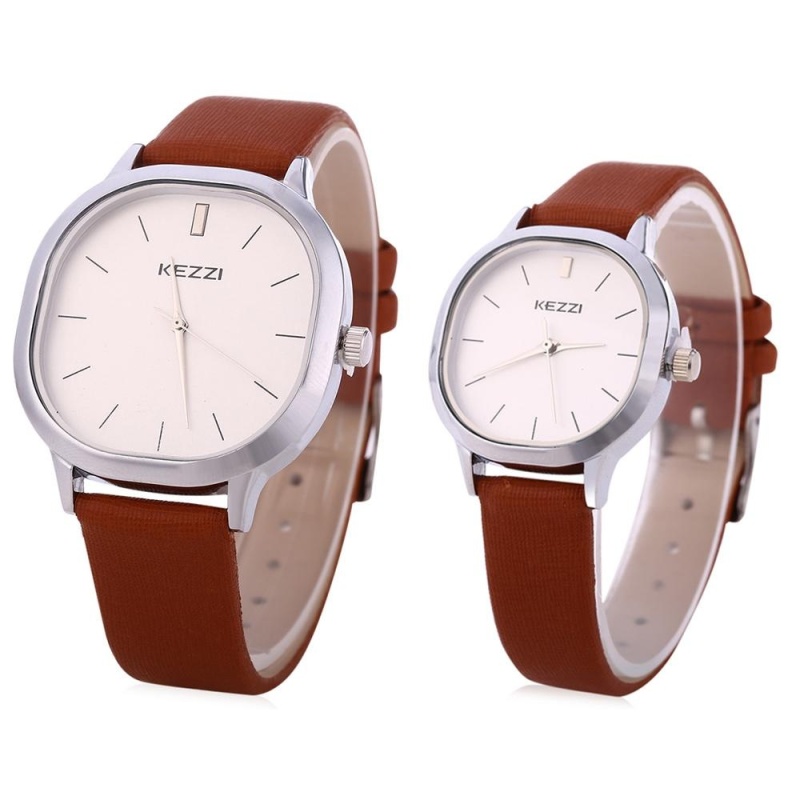 Giá bán 1 cặp đồng hồ doanh nhân dạng dây kim hiệu KEZZI K - 1155 - intl