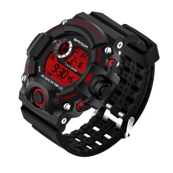 2017 SANDA Fashion Sports Digital Watch Jam Tangan Men Diving Sport LED Clock for Men Waterproof Geneva Military Watch Jam...