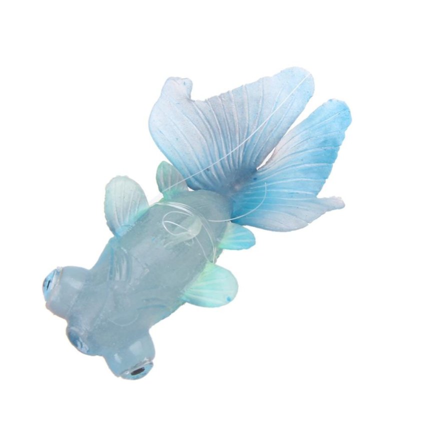 Hình ảnh Artificial Silicone Swim Robofish Toy Fish Robotic Fishing Tank -intl