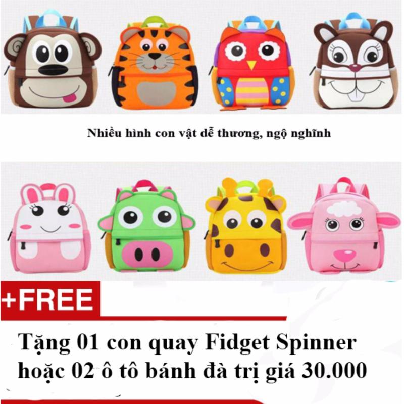 Giá bán Balo trẻ em từ 1-5 tuổi loại phổ biến nhất trên thị trường + Tặng 01 quay sành điệu hoặc 02 ô tô bánh đà