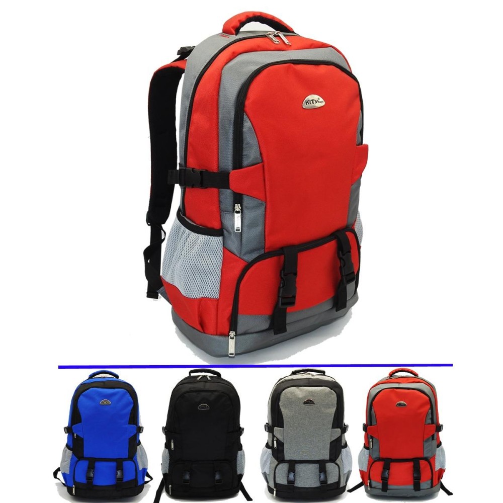 Balo túi xách du lịch nhiều ngăn bằng vải dù - NKT-BL-2833 (Nhiều màu)