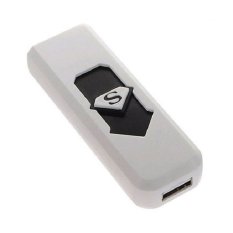 Giá KM Bật lửa điện sạc USB chữ S mua tốt (Trắng)