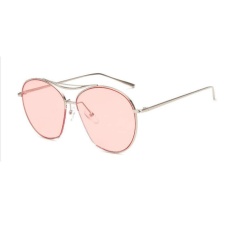 Địa Chỉ Bán Big Frame Personalized Sea Lens Sunglasses (Pink) – intl   crystalawaking