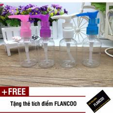 Bộ 3 chai chiết dung dịch mỹ phẩm du lịch Flancoo S1311 (Ngẫu nhiên) + Tặng kèm thẻ tích điểm Flancoo