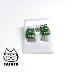 Bông tai nhựa handmade Thái Lan