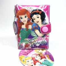 BÓP VÍ TIỀN NHỎ HÌNH 4 NÀNG CÔNG CHÚA DISNEY PRINCESS MÀU HỒNG CÓ GƯƠNG ĐÁNG YÊU DÀNH CHO BÉ GÁI (THÁI LAN) – 80PNC950240