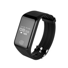 Bounabay Brand Smart Wristband IP67 Waterproof Sports Fitness Tracker Watches Heart Rate Monitoring 0.66 OLED Screen Bluetooth Bracelet – intl