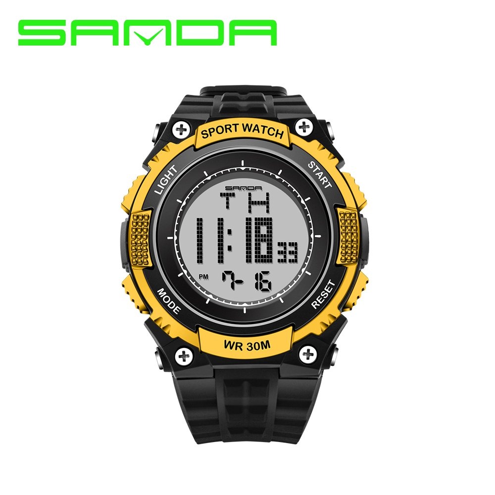Bounabay Brand Watch 341 Style Male Digital Watch Men military army Watch water resistant Date Calendar LED Sports Watches -...