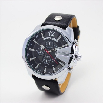 Bounabay Brand Watch Relogio Masculino Watches Luxury Popular Quartz Gold Watches Clock Men's Watch 8176 - intl  