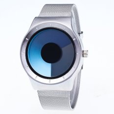 Bounabay Men NEW Creative Fashion LED Discolour Watch Magic Student Wrist Watch – intl