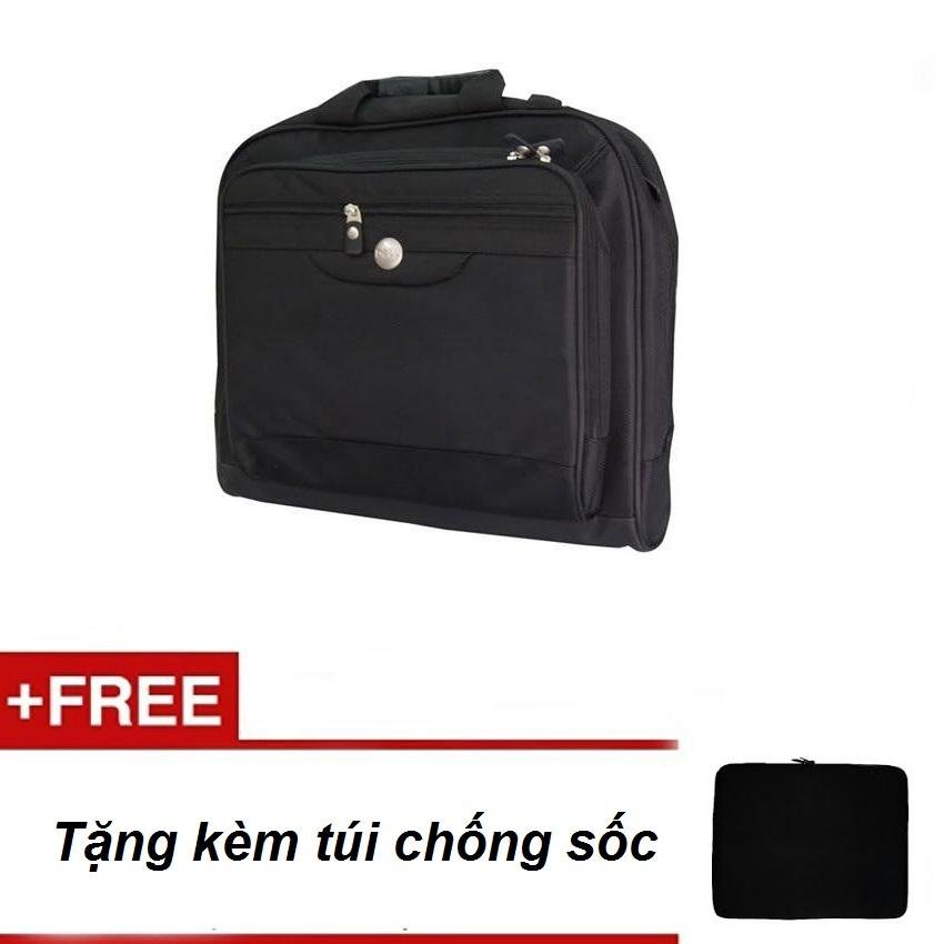 Cặp dùng cho Laptop + Tặng túi chống sốc