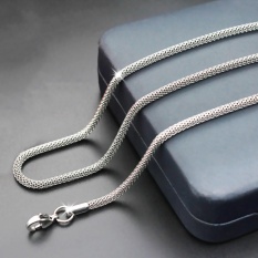 Dây chuyền nam xích cuộn kiểu da rắn 3.2mm x 50cm