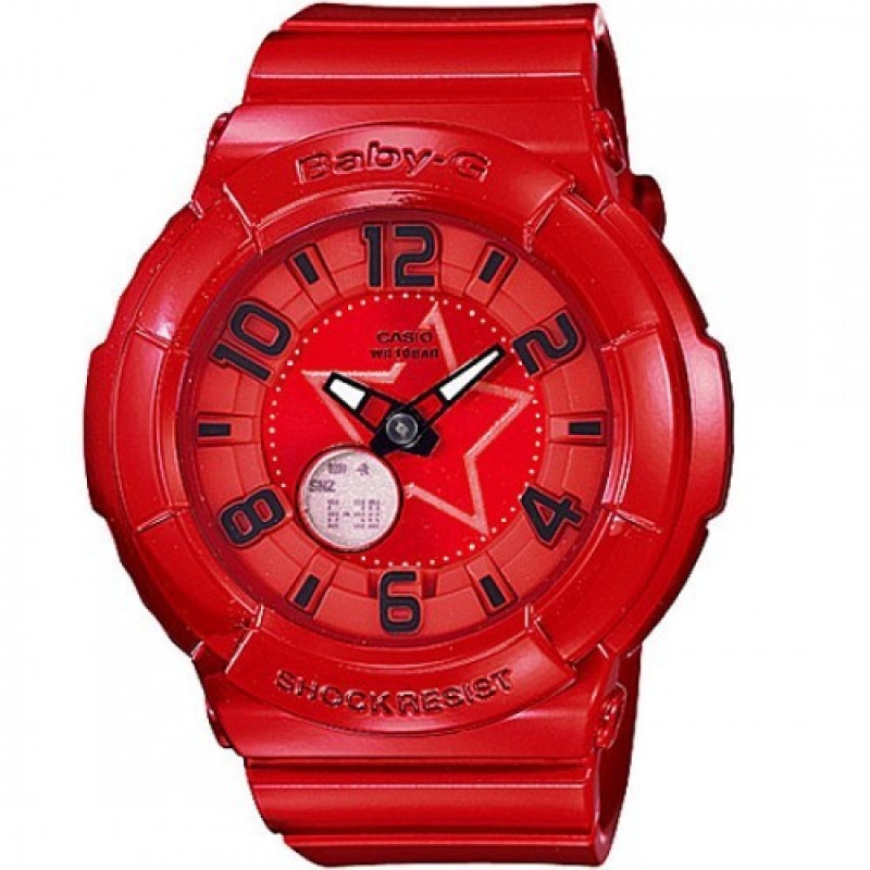 Đồng Hồ Casio Nữ Dây Nhựa Kim-Điện Tử Baby-G Bga-133-4bhdr (Đỏ) bán chạy