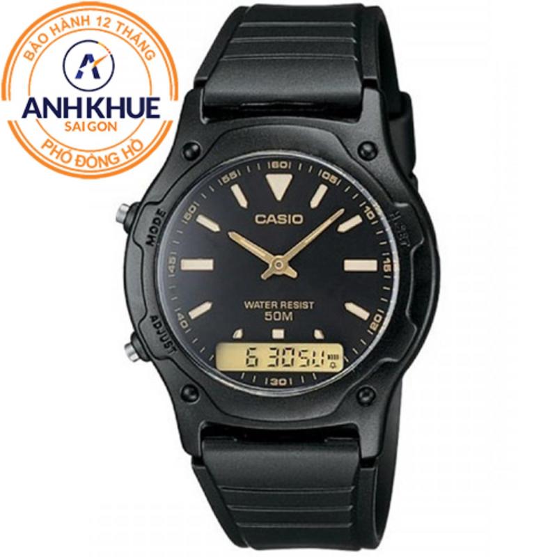 Đồng hồ dây nhựa Casio Anh Khuê AW-49H-1BVDF bán chạy