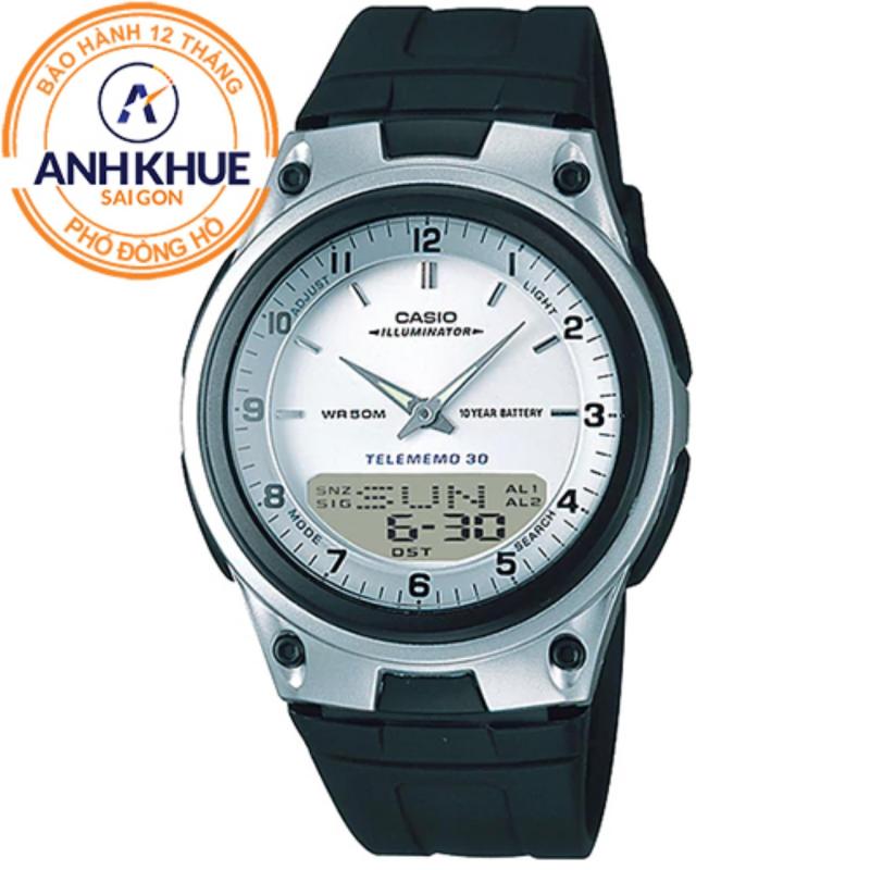 Đồng hồ dây nhựa Casio Anh Khuê AW-80-1A2VDF bán chạy