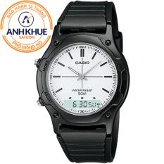 Đồng hồ dây nhựa Casio Anh Khuê AW-49H-7EVDF