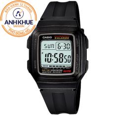 Đồng hồ dây nhựa huyền thoại Casio Anh Khuê F-201WA-1ADF