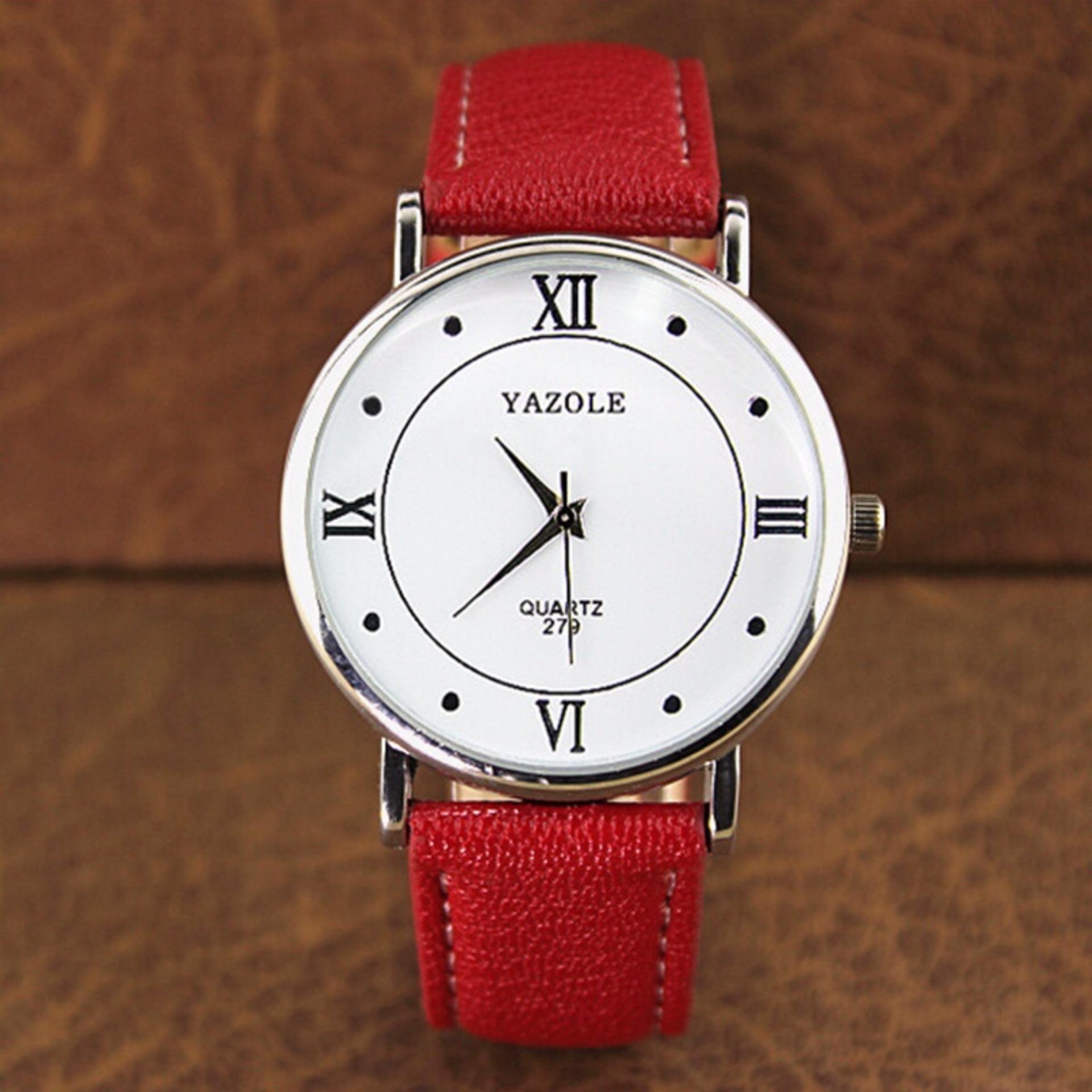 Đồng hồ đeo tay nam dây da Yazole AL040_RDWH6498