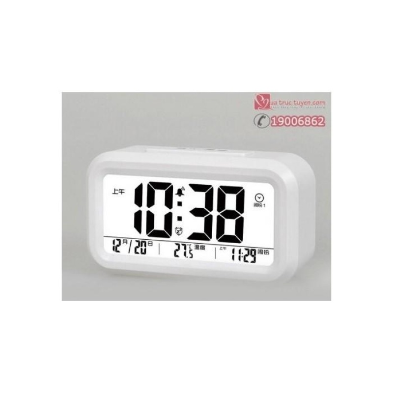 Nơi bán Đồng hồ điện tử báo thức cảm biến ánh sáng 1019