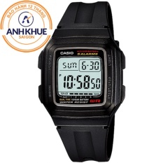 Đồng hồ điện tử huyền thoại Casio dây nhựa DM430 (Đen)