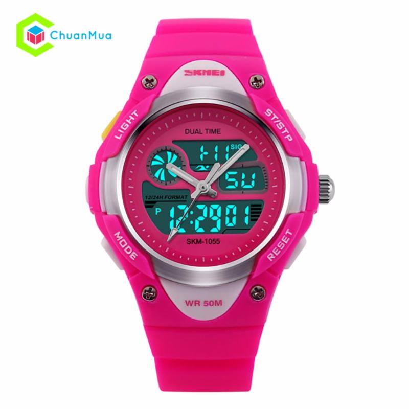 Nơi bán Đồng hồ Điện Tử Skmei 1055 Kid Time DHA488-D1687 - Hồng