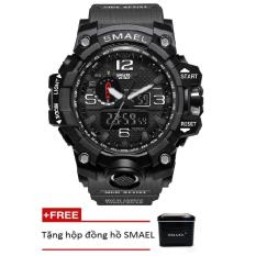 Đồng hồ điện tử thể thao nam SMAEL dây Silicon PKHRSM006