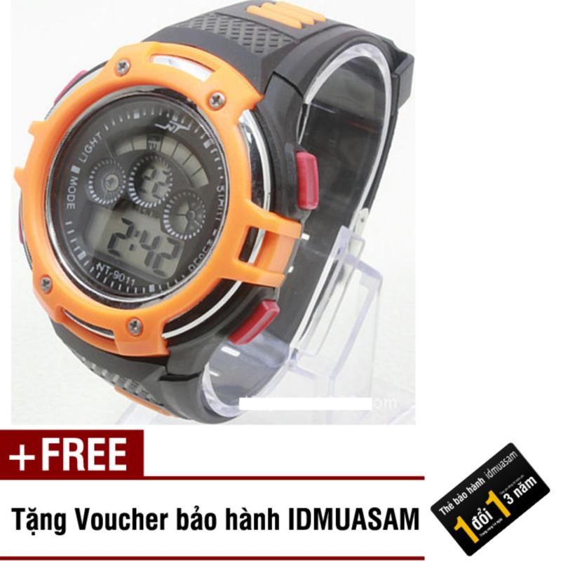 Nơi bán Đồng hồ điện tử trẻ em IDMUASAM 7921 (Cam) + Tặng kèm voucher bảo hành IDMUASAM