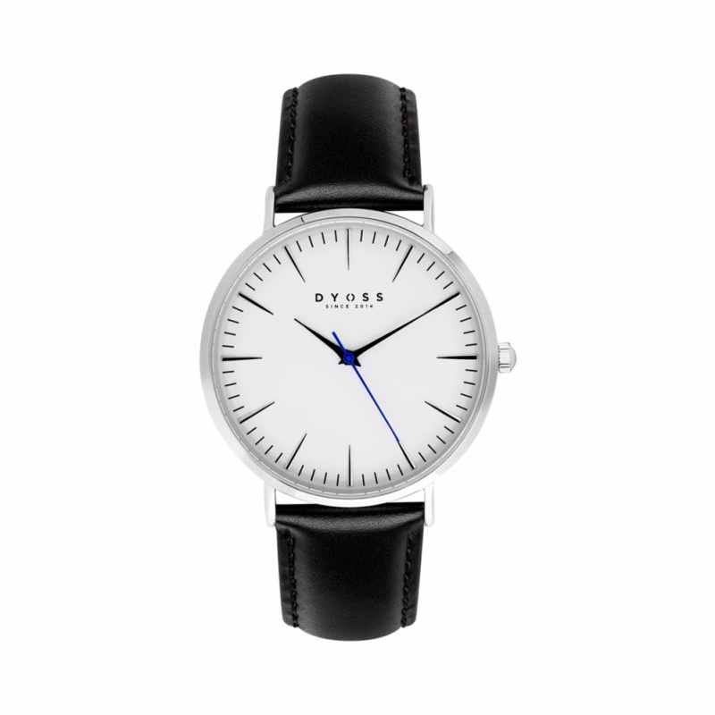 Giá bán Đồng hồ Dyoss nữ Iconic White 36mm (dây da nâu)