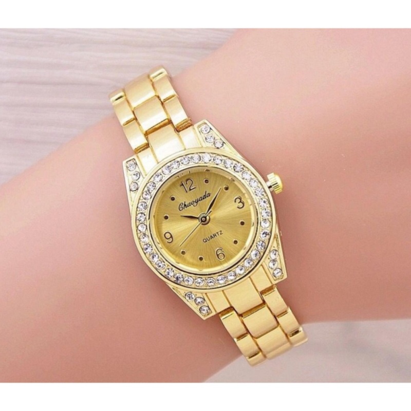 Nơi bán Đồng hồ lắc tay vàng chảnh style số
