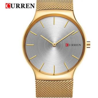 Đồng Hồ Nam CURREN 2 Kim Dây Kim Loại Thép Không Gỉ Mầu Vàng - M8256 Cao Cấp June 2018 - 2 Đồng hồ nam CURREN 2 kim dây kim loại thép không gỉ mầu vàng - M8256 cao cấp - 2