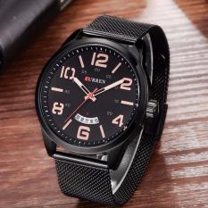 ĐỒNG HỒ NAM CURREN DÂY THÉP 8236 (ĐEN)