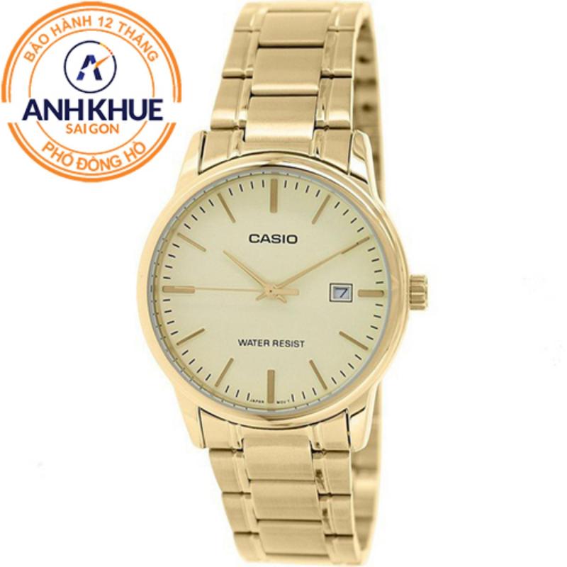 Nơi bán Đồng hồ nam dây da Casio Anh Khuê MTP-V002GL-9BUDF