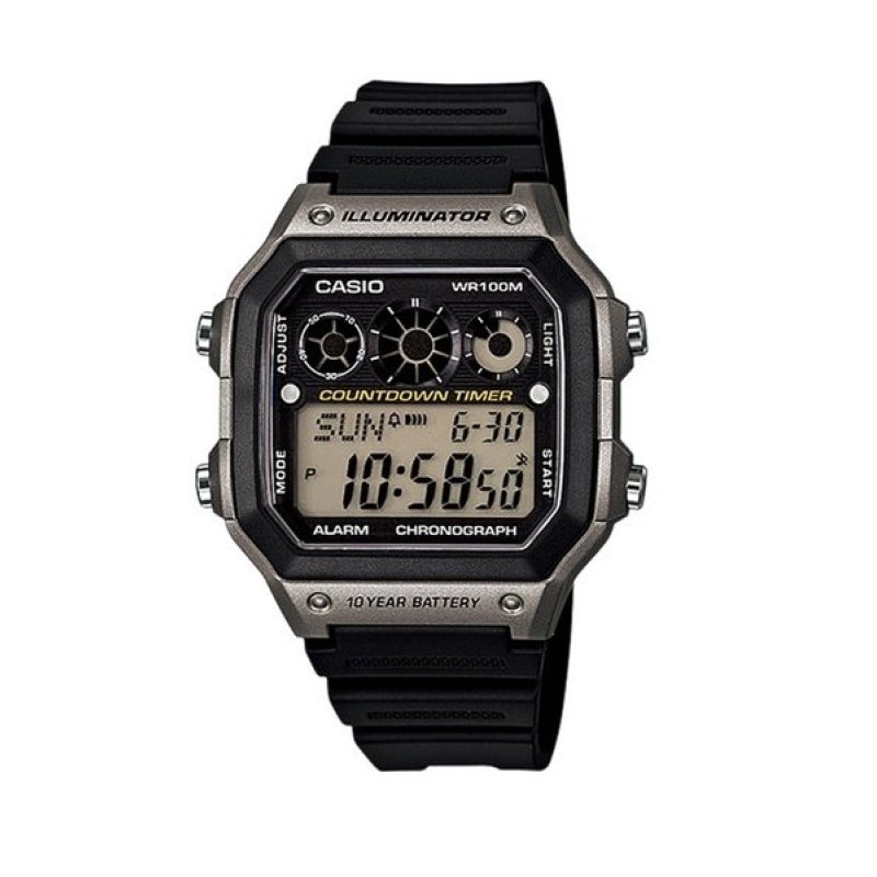 Đồng hồ nam dây nhựa Casio AE-1300WH-8AVDF (Đen) bán chạy